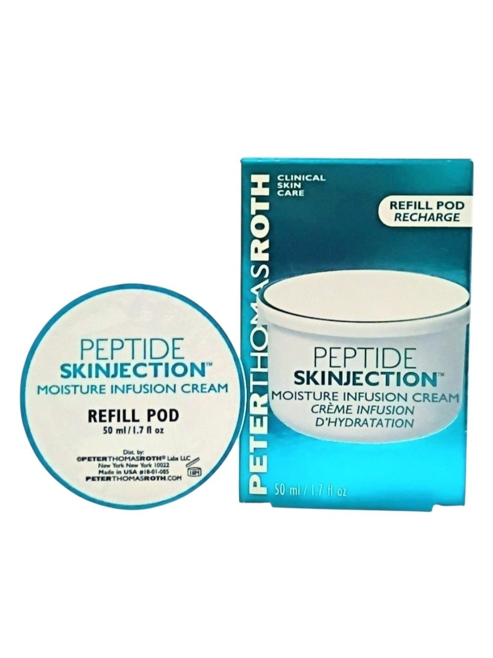 Peter Thomas Roth Peptide Skinjection Moisture Infusion Cream Refill Pod 50ml